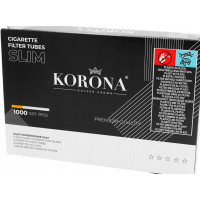 Сигаретные гильзы KORONA (тонкие SLIM) 1000шт