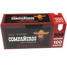  Гильзы для набивки сигарет Companeros 500 шт 