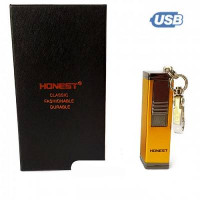 USB-запальничка брелок-попільничка Honest